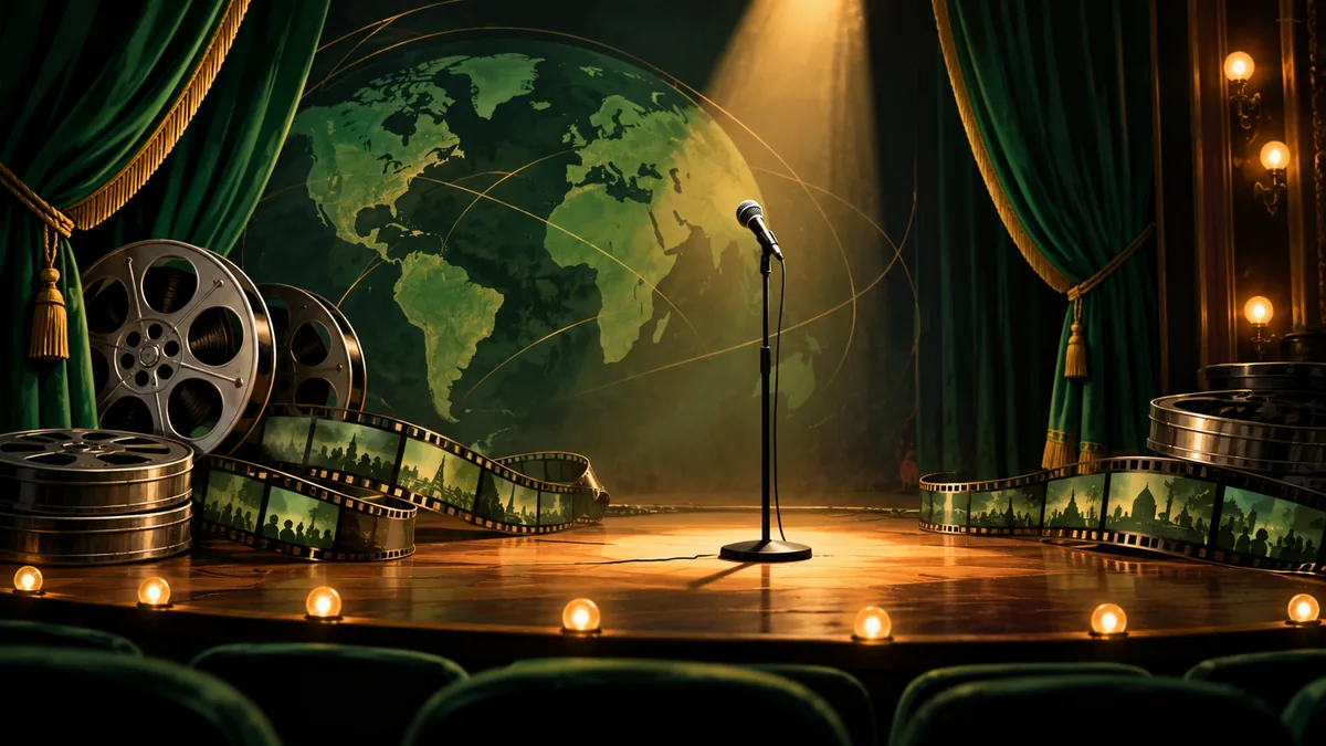 Editorial illustration for Netflix sets October dates for new comedy documentaries